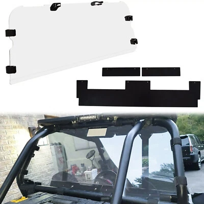 Прозрачное заднее лобовое стекло для вездехода Polaris 2014-2023 Polaris RZR XP 1000/ XP Turbo - Изображение 1 из 4