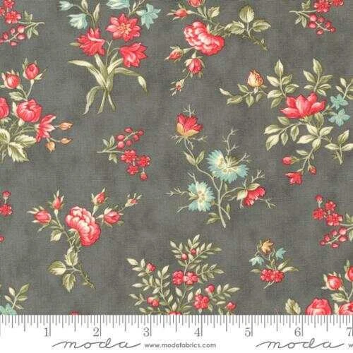 Moda COLLECTIONS ETCHINGS Charcoal 44331 15 Quilt Fabric By The Yard - Image 1 of 1