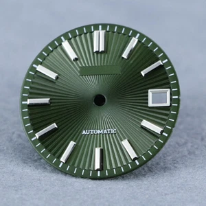 Wood Grain green Dial Watch Wood Grain High Quality 28.5mm NH35 movement - Picture 1 of 22