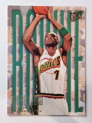 1995-96 Ultra #273 Sherell Ford RC !!! ~ Seattle Supersonics ROOKIE !!! - Image 1 of 2