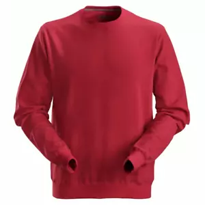 Sudadera Snickers 2810 Lisa Cuello Redondo Jumper, XS-3XL - ROJA - Imagen 1 de 1
