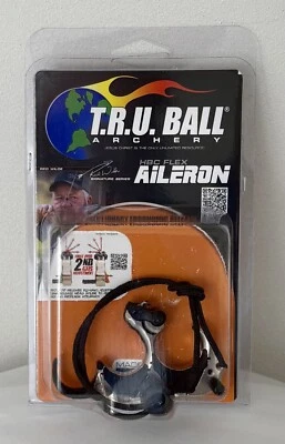 Tru Ball Aileron HBC Flex Release Aileron QuickSilver Brass 3 Finger Medium New - Image 1 of 2