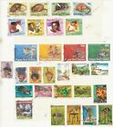 PAPUA NEW GUINEA NICE LOT 1980s ISSUES USED ON ALBUM LEAF NICE! BIN PRICE GB£5
