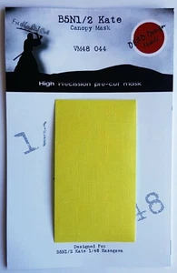 B5N1/2 Kate Baldachin Maske für 1/48 Hasegawa DEAD Design VM48044 NEU - Bild 1 von 5