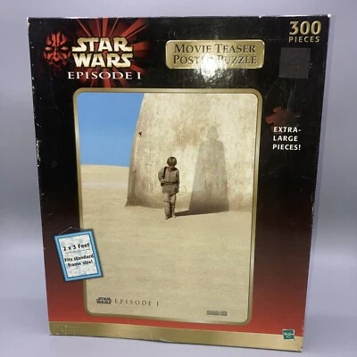 De colección Star Wars Episodio Uno 2 x 3’ Película Teaser Póster Puzzle Foto 1 de 4