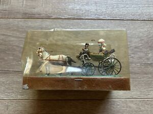 Vintage Brumm Historical Horse Drawn Carriage Made Italy 1:43 Scale