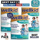 Vitabiotics WellKid Immune Chewable - 30 Tablets, 60 & 90 (Free 1 Day Shipping)