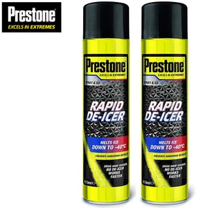 2 x 600ml Windscreen De Icer Antifreeze Prestone All Car Windows - Picture 1 of 1