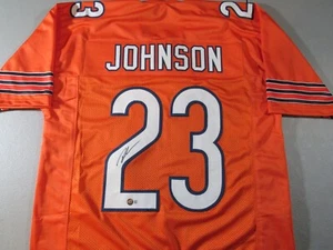 Roschon Johnson Chicago Bears Signed Autograph Custom Pro Style Jersey Beckett - Imagen 1 de 3