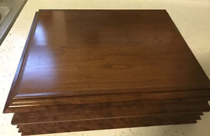 Cofre de madera para joyería/almacenamiento/recuerdo. Bordes enrutados hechos a mano - Imagen 1 de 8