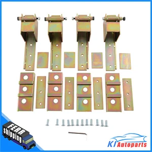 2 Door Weld-On Four Suicide Door Heavy Duty Hidden Hinges Rat Rod Kit - Picture 1 of 11