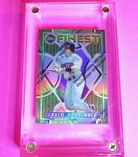 1995 Topps Finest Refractor #88 Chuck Knoblauch, Twins, Baseball Card