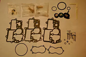 1980-83 CARBURETOR KIT KEIHIN 3 BARREL - HONDA 1.3/1.5/1.8L 4 CYL ENGINES NEW - Foto 1 di 1