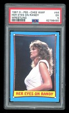 1987 OPC O-Pee-Chee WWF PSA 5 Miss Elizabeth Randy Savage #44 WWE HOF