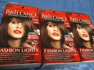 3 x Haarfarbe BRONZE Reflexion , BRILLANCE Coloration /#/ 3,60 € / Einheit - Bild 1 von 1