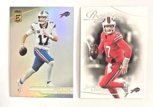 2022 Donruss Elite Josh Allen #1 Gold Foil Buffalo Bills MVP - Picture 1 of 2