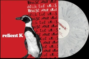 Relient K - Desk The Halls, Bruise Your Hand LP Black & White Swirl Vinyl New - Picture 1 of 2