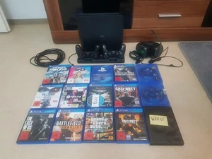 Sony Playstation 4 Slim 1 Tb Konsole 15 Spiele Scuf Controller Zubehörpaket - Bild 1 von 14