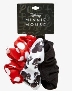 NWT Disney World Land Parks Minnie Mouse Polka Dot Scrunchie Hair Accessories - Picture 1 of 2