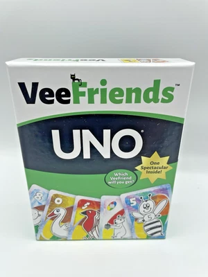 VeeFriends UNO Cards by Mattel Creations Gary Vee Brand New & Factory Sealed - Image 1 of 4