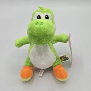 Super Mario Green Yoshi 8” Plush 2019 Nintendo New With Tags NWT - Picture 1 of 6