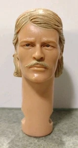 Testa di Marx Johnny West General Custer anni 60-70 qualche usura o macchia di capelli - Foto 1 di 6