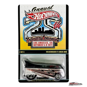 🔥Hot Wheels 25ª Convención Anual de Coleccionistas VW Volkswagen T1 Drag Bus H31🔥 - Imagen 1 de 9