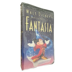 New Sealed Walt Disney VHS Video Fantasia Masterpiece CLAMSHELL - Imagen 1 de 3