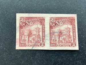 ICOLLECZONE El Salvador 147 Imperf Paar XF gebraucht - Bild 1 von 2