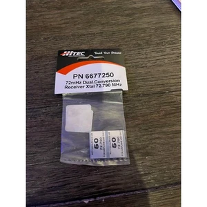Hi tec 72 MHz dual conversion receiver Xtal-PN 6677250-NIB - Picture 1 of 3