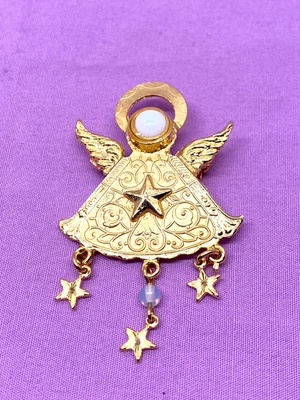 Висячая брошь на булавке с лунным камнем Kenneth Cole-Angel - Изображение 1 из 3