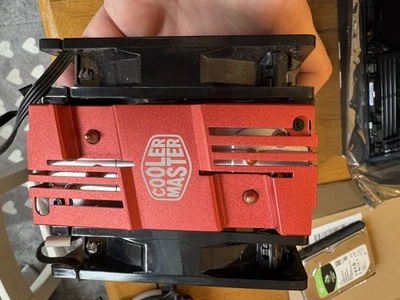 Cooler Master Hyper 212 LED Turbo Red CPU Air Cooler - Image 1 of 3