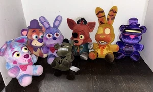Five Nights At Freddy's Set 7 Plüschtiere Stofftiere FNAF Funko Toys - Bild 1 von 11