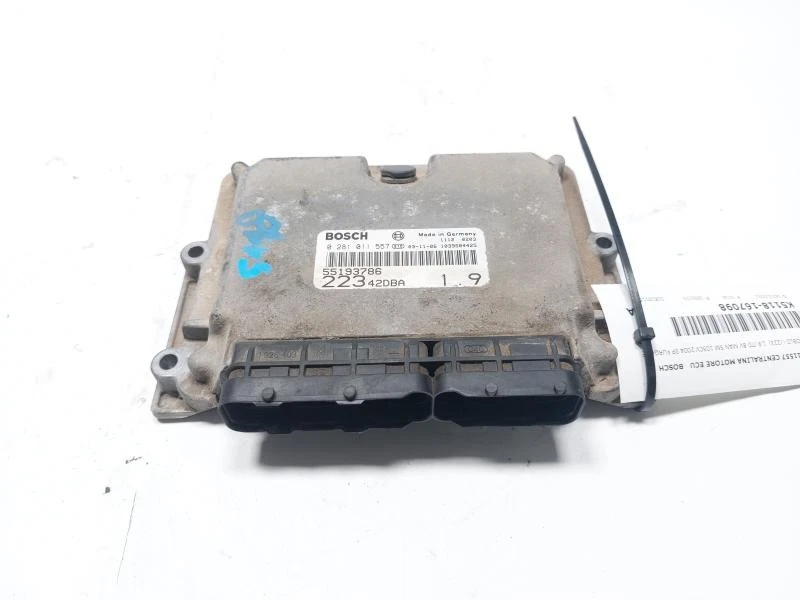 0281011557 CENTRALINA MOTORE ECU BOSCH FIAT DOBLO I (223) 1.9 JTD 8V MAN 5M 105C - Immagine 1 di 4