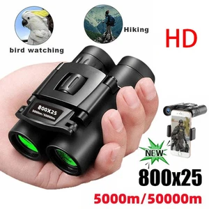 800x25 HD Binoculars BAK4 FMC Lens Portable Long Range for Hunting Camping - Picture 1 of 8