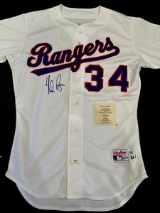 Nolan Ryan Autographed Jersey 1991 Rangers -Scoreboard Authenticated - Picture 1 of 4