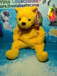 TY Beanie Baby - POOPSIE the Bear (8 inch) - MWMTs Stuffed Animal Toy - Picture 1 of 5
