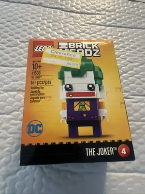 LEGO BrickHeadz The Joker 41588 - The LEGO Batman Movie - New Sealed - Image 1 of 4