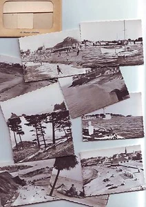 Pochette Vues Photos 10 vues  bon etat noir et blanc Saint Quay Portrieux  - Imagen 1 de 1