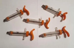 10 Jeringas Dosis 10 ml Plástico Irrompible Barril Luer Lock Ganadería Veterinaria - Imagen 1 de 2