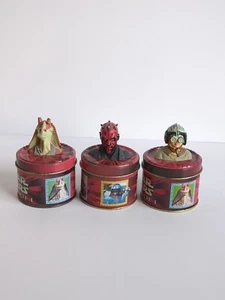 3 Star Wars Episode 1 UK Collectors Tins by Lucasfilm Ltd - Picture 1 of 9