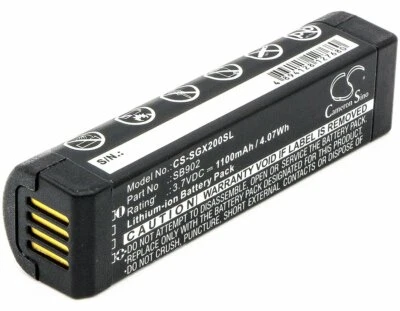 1100mAh Battery for MXW2,GLXD,GLXD1,GLXD2,GLX-D Digital Wireless Systems,SB902A - Image 1 of 4