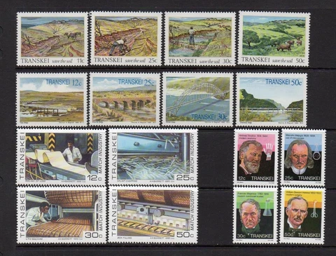 TRANSKEI MNH 1985 COMPLETE YEAR SETS Cover