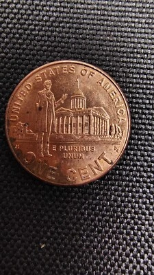 2009 lincoln penny no mint Mark - Image 1 of 2