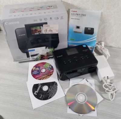 Canon Photo Inkjet Printer SELPHY CP800 Digital With BOX SEE PHOTOS - Image 1 of 4