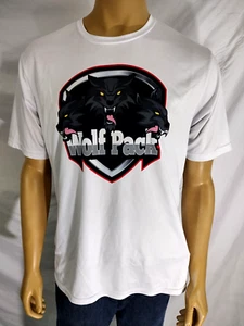 T-Shirt North Carolina Wolfpack Herren groß weiß Polyester sportlich von A4 - Bild 1 von 9