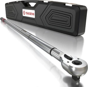 3/4 Inch Drive Click Torque Wrench 100-600 Ft Lb Dual Direction Adjustable Pro - Picture 1 of 12