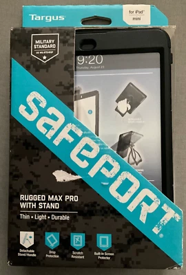 Targus Safeport Rugged Max Pro Stand For iPad Mini, THD065US - Image 1 of 4