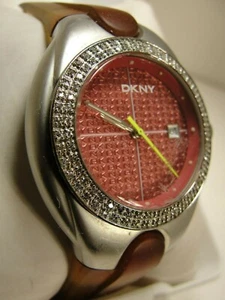 D K N Y QUARTZ, MODELL-NR. 340103, EDELSTAHLRÜCKSEITE, ZUSTAND IST GUT - Bild 1 von 5