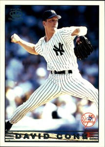 1999 (YANKEES) Pacific Crown Collection Platinum Blue #187 David Cone
